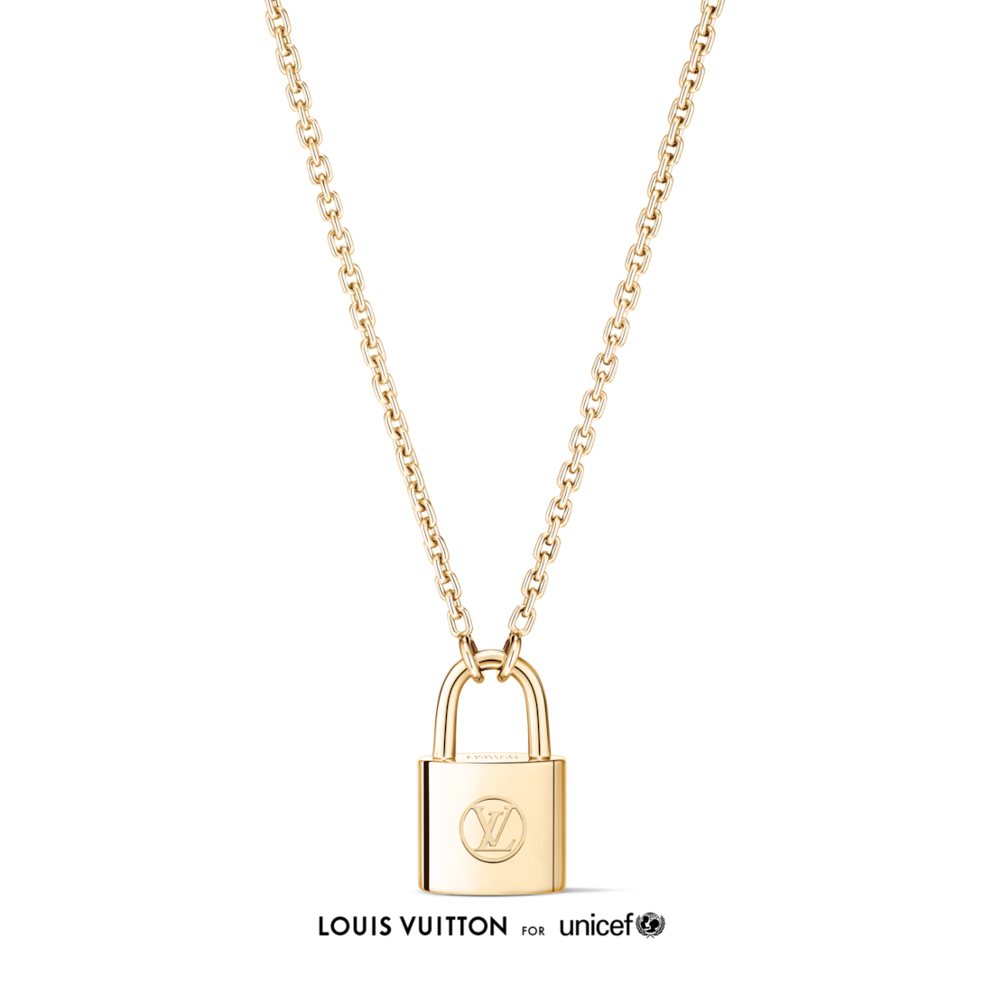 Silver Lockit Exclusive Gold Edition Pendant, Yellow Gold